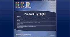 Desktop Screenshot of bkritalia.com